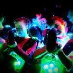 Lasergamen met een groep