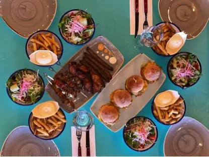 Mixed Grill op een tafel